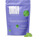 URVI® Neuro Gummies – 500Mg Glycine, 150Mg L-Theanine (High Potency), Vitamins B1 & B6 for Rest & Sleep, Relaxation, Calm Focus, Stress Relief – Caffeine- & Sugar-Free– Green Tea & Apple – 60 Count