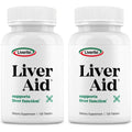 LIVERITE Liver Aid 2-Pack 120 Tablets (Total 240Ct) Supports Healthy Liver Function, Cleansing, Energy & Daily Wellness