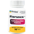 Rising Health - Floranex Tablets - Lactobacillus Probiotic Dietary Supplements - 50 Tablets