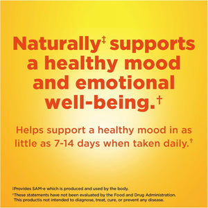 Sam-E Complete 400 Mg Tablets, 36 Count Value Size, Supports a Healthy Mood & Joint Comfort