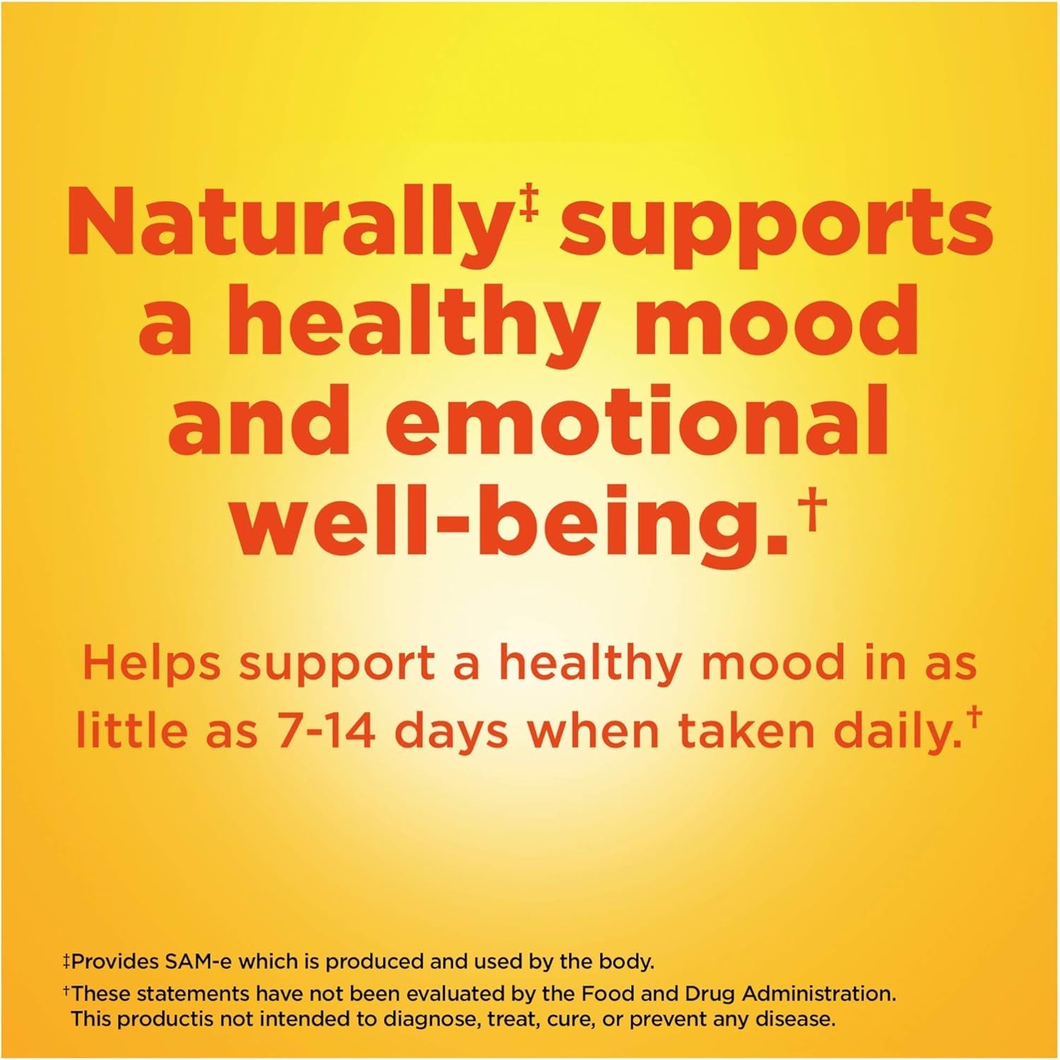 Sam-E Complete 400 Mg Tablets, 36 Count Value Size, Supports a Healthy Mood & Joint Comfort