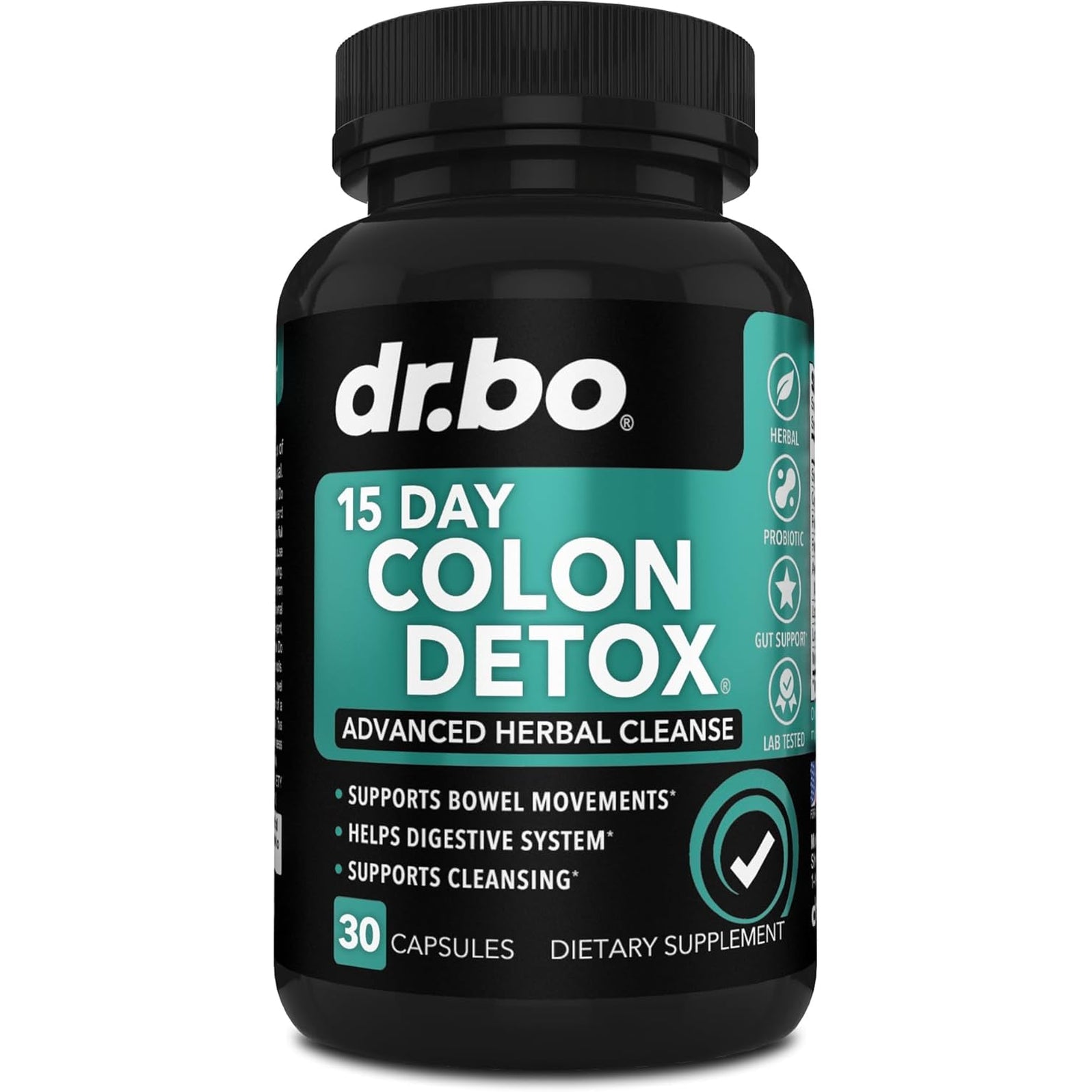 Colon Cleanser Detox for Weight Flush - 15 Day Intestinal Cleanse Pills & Probiotic - Fast Natural Laxative for Constipation Relief - Bowel Movement Supplements for Stomach Bloating, Gut Loss Support
