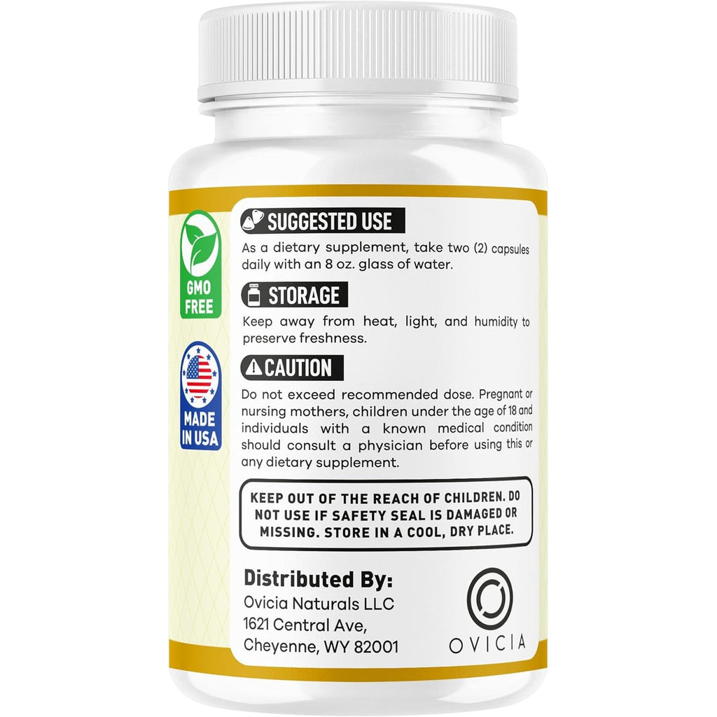 Glycocept - Glycocept Advanced Formula Support Capsules All Natural Premium Ingredients Maximum Strength, Daily Pills Support Vitamins for Health and Wellness, 60 Capsules for 1 Month