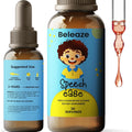 Speech Ease Kids Supplement – Natural Speech Support Drops with Vitamin B12, Folate & Vitamin D | Heavy Metal Cleanse for Brain Health, Communication & Confidence | Gluten-Free, Non-Gmo, Made in USA