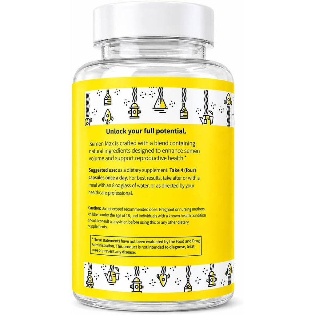Semen Max - Natural Male Enhancement Supplement for Volume Support and Reproductive Health