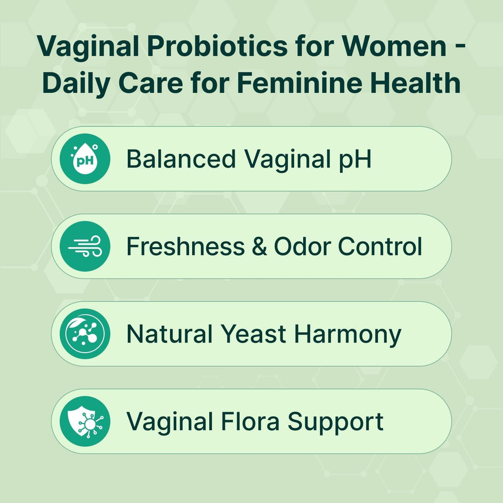 VINATURA Lactobacillus Rhamnosus, Reuteri, Gasseri, Plantarum, Crispatus, Acidophilus Probiotics - Probiotics for Women *USA Made & Tested* Women Vaginal Health, Gut and Digestive Health - 30 Capsules