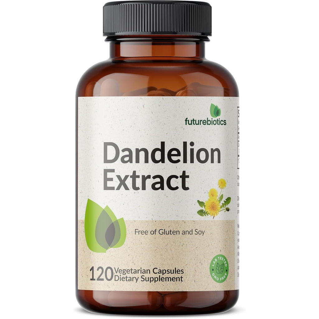 Futurebiotics Dandelion Extract Traditional Diuretic Herb, Non-Gmo, 120 Vegetarian Capsules