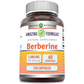 Amazing Formulas Berberine 1000Mg per Serving 120 Capsules Supplement | Non GMO | Gluten Free | Made in USA