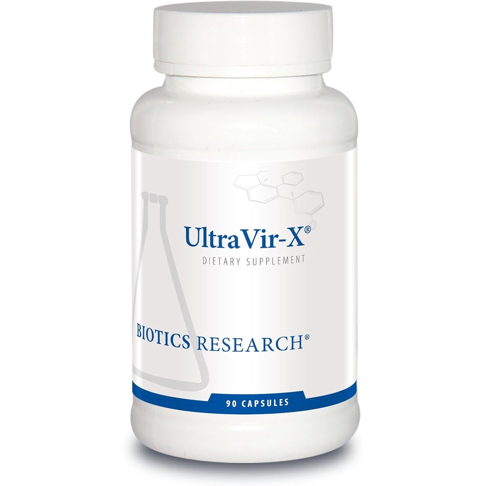 Biotics Research Ultravir-X - Best Immune Support Supplement, Vitamin C, Zinc, Maitake Mushroom, Astragalus, High Flavonoid Content, Supports Healthy Pathways for Adults - 90 Capsules