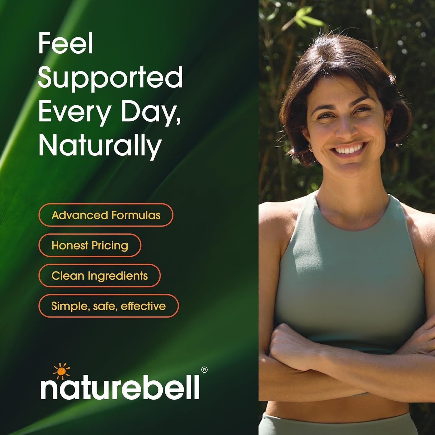 Naturebell Resveratrol - 180 Vegetarian Capsules - 1,000Mg Polygonum Cuspidatum Extract - Antioxidant Support - Heart, Brain & Immune Wellness*