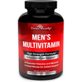 Mens Multivitamin – Daily Multivitamin for Men with Vitamin a C D E K B Complex, Calcium, Magnesium, Selenium, Zinc plus Heart, Brain, Immune, and Men'S Multivitamins – 90 Vegetarian Capsules