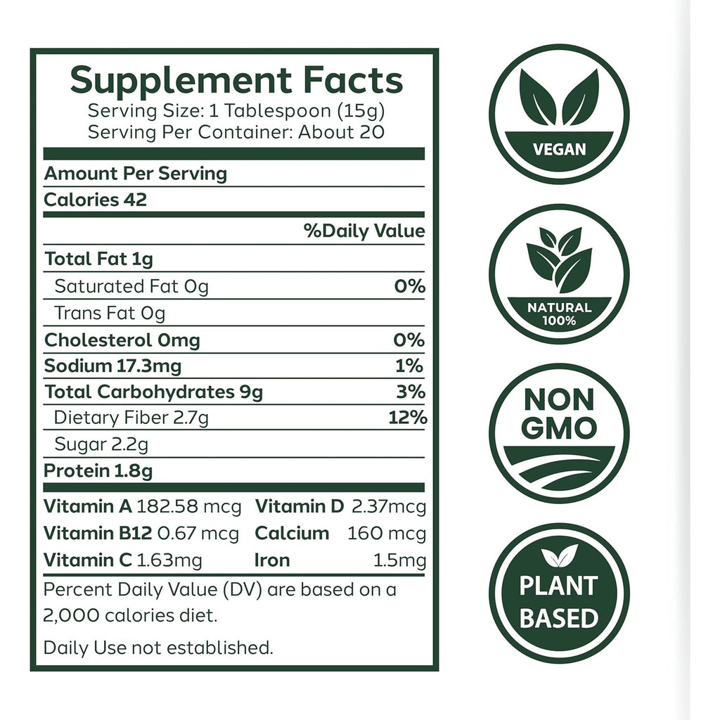 MX Dietary Fiber Supplement Powder 300G - Supports Digestive Health and Weight Management | Suplemento De Fibra Dietética En Polvo, 300G - Apoya La Salud Digestiva Y El Control De Peso