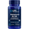 Life Extension Melatonin IR/XR 120 Capsules - Immediate & 7 Hour Extended-Release - Night Time Supplement - Supports Staying Asleep - Non-Gmo, Gluten-Free