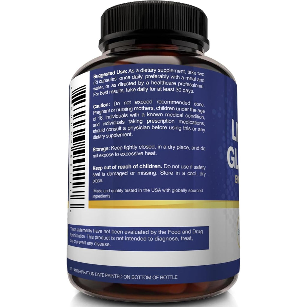 Nutriflair Liposomal Glutathione Supplement 700Mg – Setria® Reduced L-Glutathione, 60 Capsules