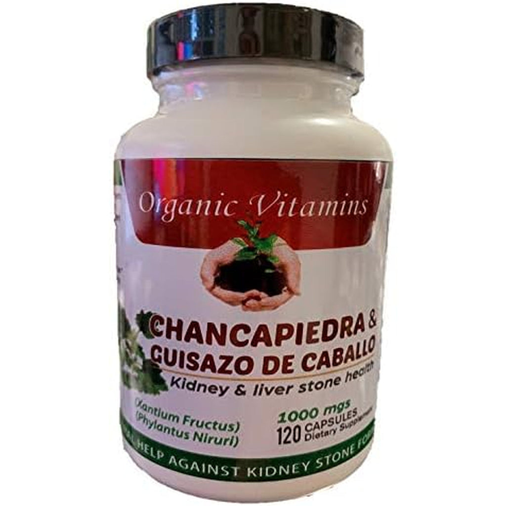 Guisazo De Caballo and Chancapiedra by Life Naturals 120 Caps Chanca Piedra Pure