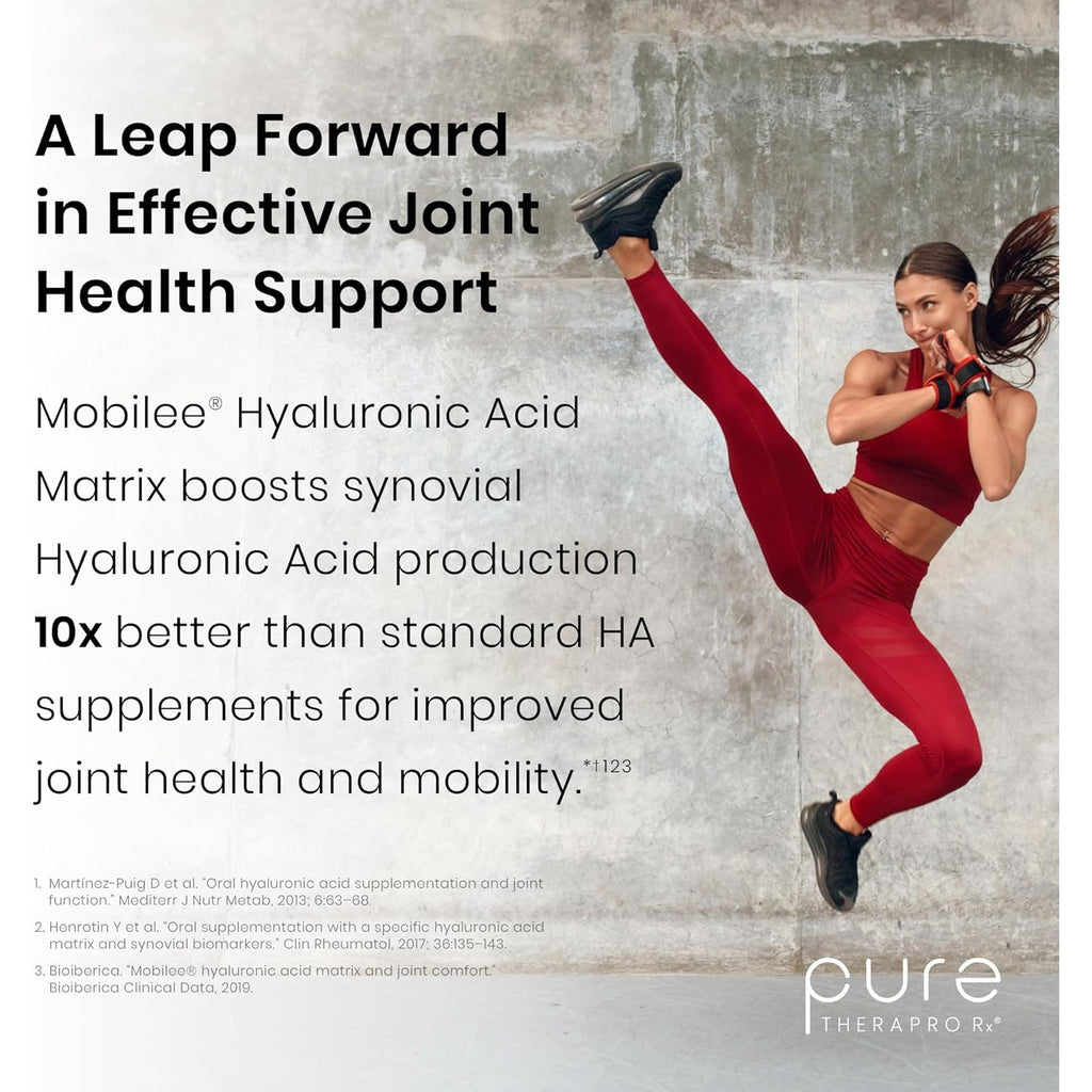 Pure Therapro Rx Triactive Collagen Plus, Collagen Powder for Hair, Skin, Nails, Bones & Joints, Hydrolyzed Collagen Powder W/Patented Peptides, Multi Collagen Protein Powder (Unflavored)
