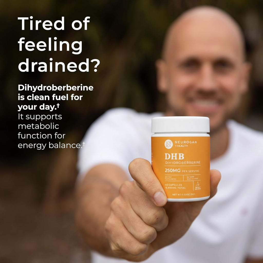 Neurogan Dihydroberberine Supplement Capsules - High-Potency 250Mg per Serving - Bioavailable Berberine Metabolite for Daily Balance, Heart Health & Nutrient Utilization - Made in USA
