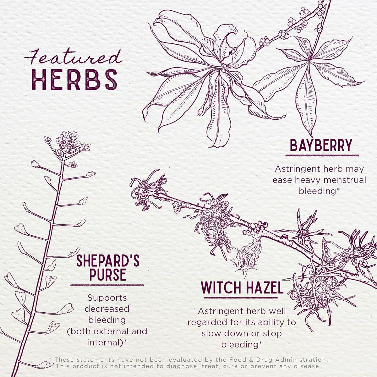 Wishgarden Herbs Flow Stopper Lingering Cycle (Wombstringe) - Plant-Based Herbal Formula W/Shepherd'S Purse & Witch Hazel, Moderates Breatkthrough Bleeding, Blood Flow & Spotting between Cycles, 2Oz