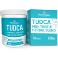 Flora Fusion Dr. Miller'S TUDCA with Milk Thistle Extract, 1000Mg per Serving, Liver and Gallbladder Cleanse Supplement, Supports Liver Function, 90 Capsules (45-Day Supply)