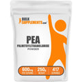 Bulksupplements.Com Palmitoylethanolamide Powder - Pea Supplement, Palmitoylethanolamide for Immmune Support - Gluten Free, 600Mg per Serving, 250G (8.8 Oz) (Pack of 1)