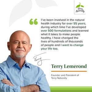 Terry Naturally Cortisol Rescue - 60 Capsules - Vegan, Non-Gmo, Gluten Free - 60 Servings