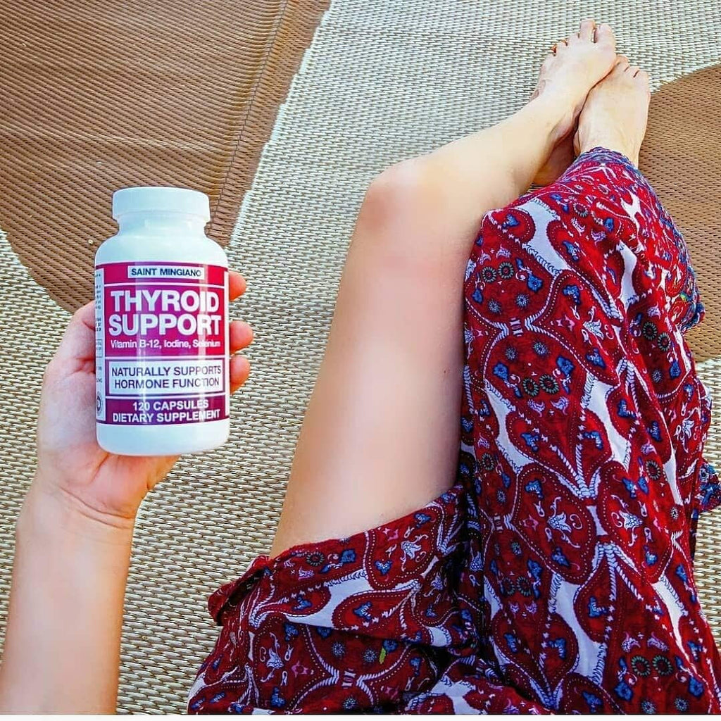 Thyroid Support Supplement with Iodine |120 Capsules to Help Body Mass & Improve Energy, Cardiovascular, Energy & Focus Formula | 14 Natural Vitamins