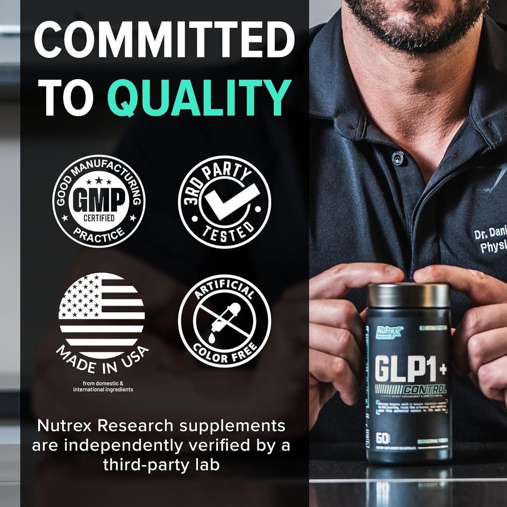 GLP-1 Supplement - Super Berberine Weight Management Support Healthy GLP-1 Naturally | Advanced Appetite Control & Metabolism Support with Clinically Studied Ingredients | Stimulant Free