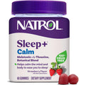Natrol Sleep+ Calm Melatonin Gummies for Adults, Sleep Gummies, Strawberry Flavor, 60 Gummies, 30 Day Supply