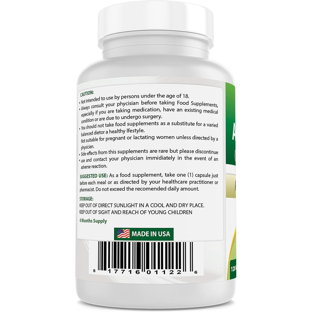 Best Naturals Ashwagandha Capsules for Relaxing Stress and Mood, 500 Mg, 120 Count (Packaging May Vary)