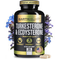 Turkesterone & Ecdysterone – Natural Testosterone Support, 2-In-1 High Potency Turkesterone Supplement for Men & Women with 95% Beta Ecdysterone - Made in USA & 3Rd Party Tested - 180 Capsules