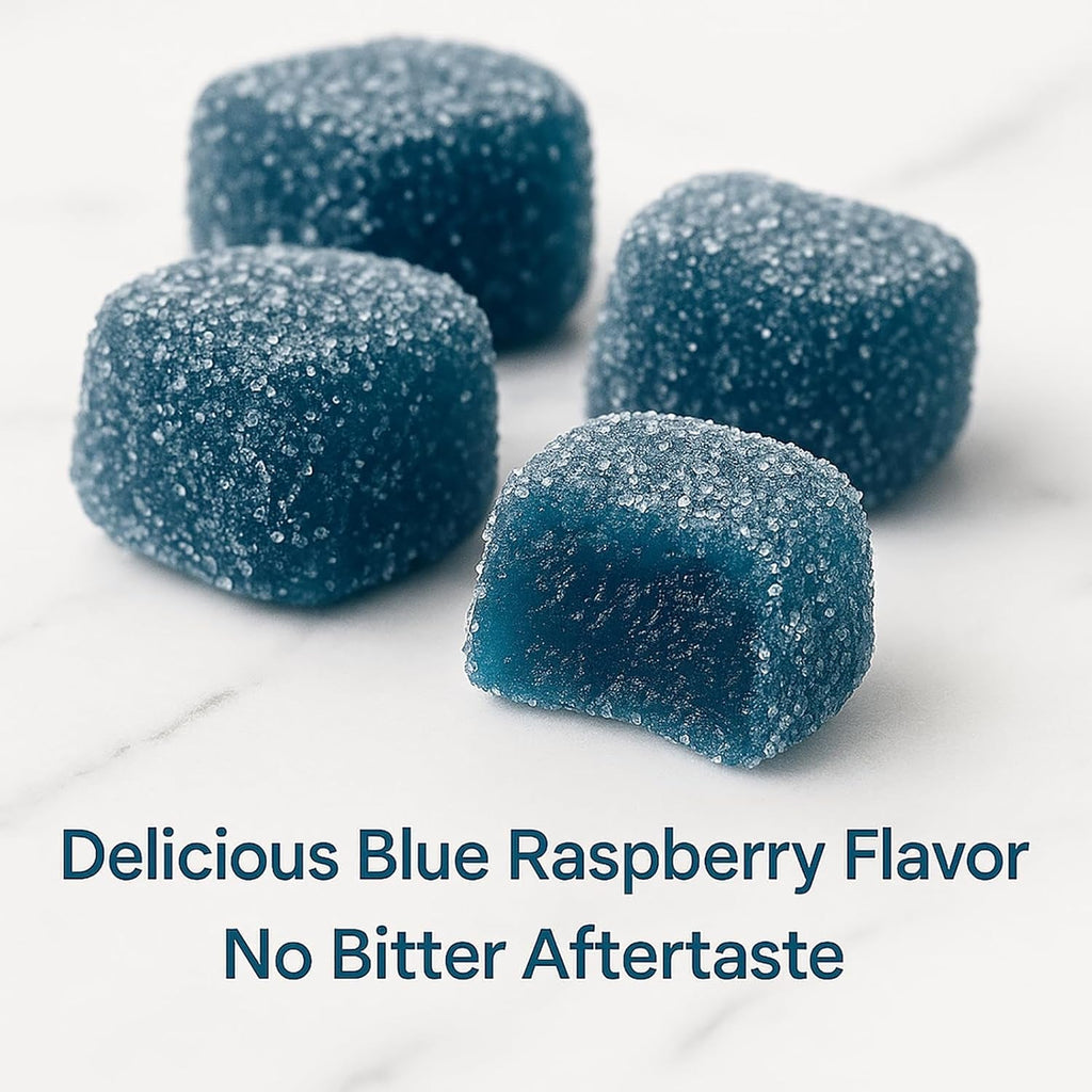 Methylene Blue Gummies - 99.9% Pure, 5Mg per Gummy, Supports Sustained Energy, Mental Clarity, Reduces Brain Fog & Improves Focus, Mood Enhancement - 30 Gummies (2)