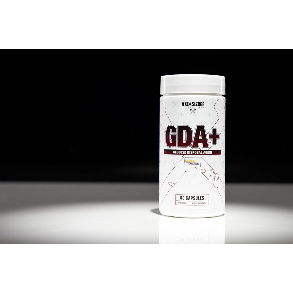 Axe & Sledge GDA+ Glucose Disposal Agent | Supports Nutrient Absorption, Stable Blood Glucose, and Muscle Glycogen Replenishment | 30 Servings