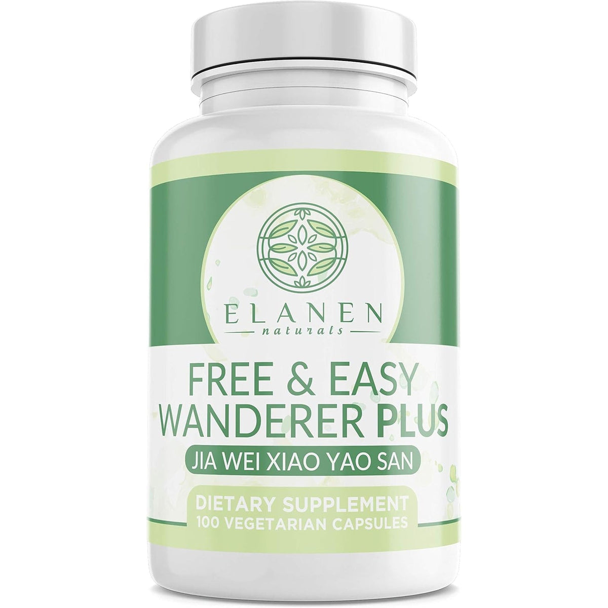 Elanen Naturals Jia Wei Xiao Yao San, Free and Easy Wanderer Plus, 100 Vegetable Capsules