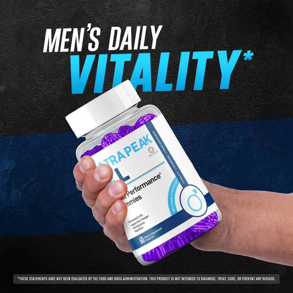 Ultra Peak XL Gummies - Ultra Peak XL Advanced Formula Gummys Support Maximum Strength, Daily Premium All Natural Vitamins for Overall Health & Wellness Reviews, 60 Gummies for 1 Month