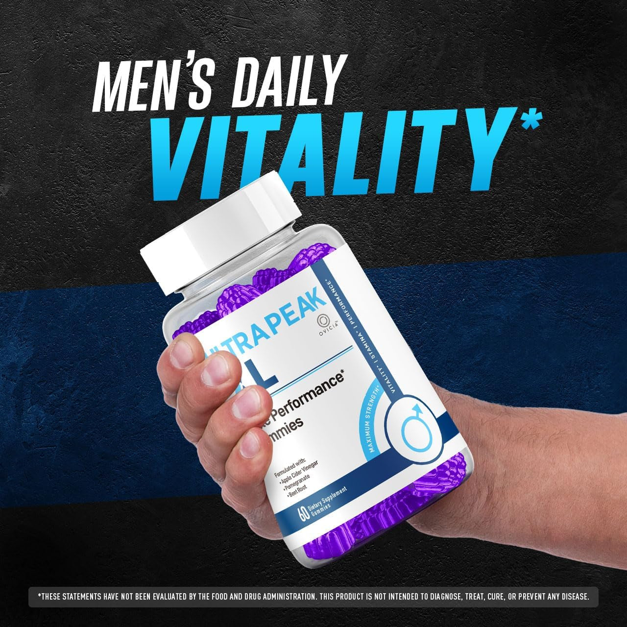 Ultra Peak XL Gummies - Ultra Peak XL Advanced Formula Gummys Support Maximum Strength, Daily Premium All Natural Vitamins for Overall Health & Wellness Reviews, 60 Gummies for 1 Month