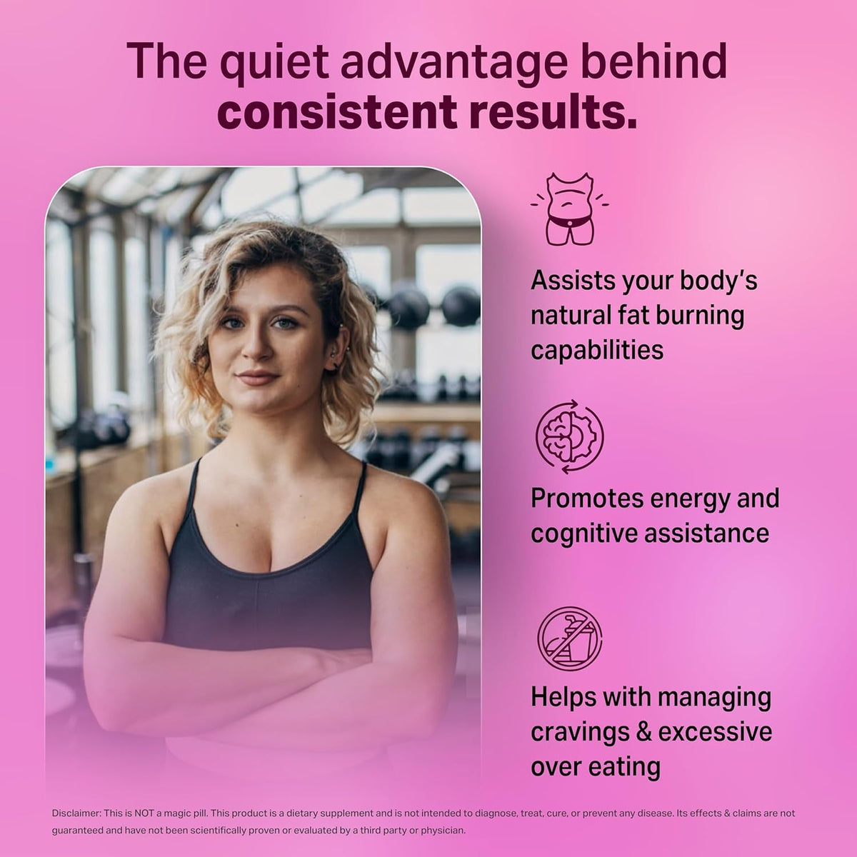 Harmony Glow GLP-1 | Promotes Weight Loss for Women, Helps Appetite Control & Promotes Energy - Assists Metabolic Pathways Linked to GLP-1 Signaling & Fat Loss - 3Rd Party Tested Supplement - 60 Pills