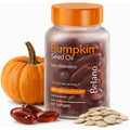 BELANO Pumpkin Seed Oil with Saw Palmetto Capsules, Pumpkin Seed Oil for Hair Growth, Improve Hair Loss, Cold Pressed, Promote Hair Growth, Maintain Body Balance, 60 Softgels