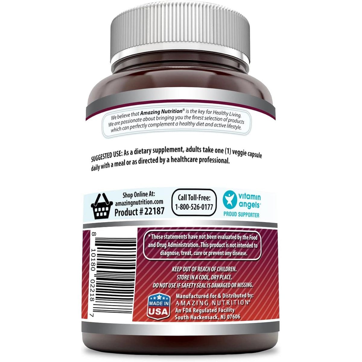 Amazing Formulas Quercetin 500Mg 120 Veggie Capsules Supplement - Non-Gmo - Gluten Free - Supports Overall Health & Well Being