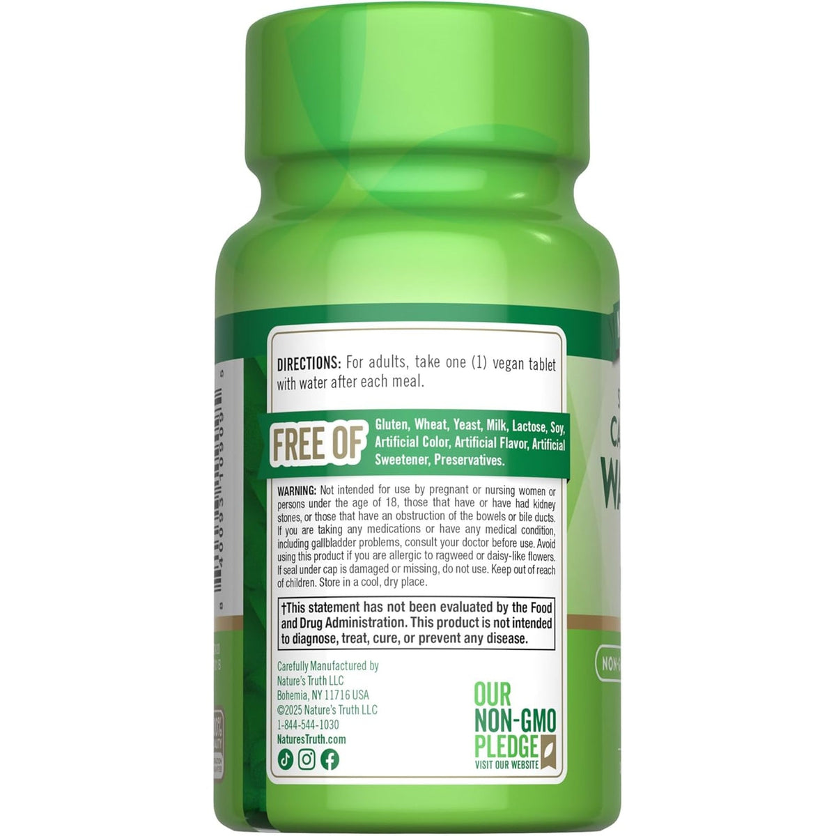 Nature'S Truth Super Strength Water Pill with Potassium | 90 Count | Caffeine Free | Vegan, Non-Gmo & Gluten Free