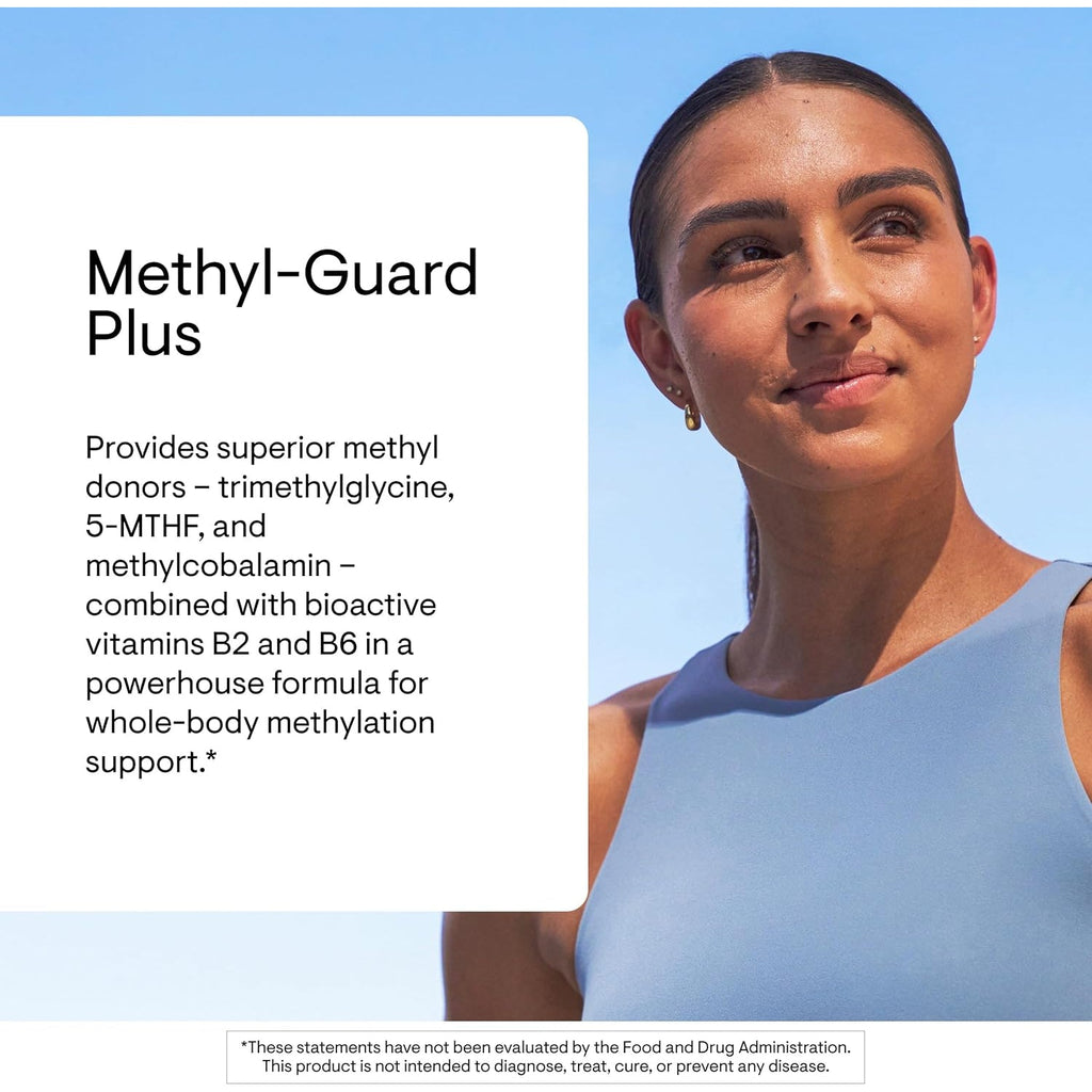 THORNE - Methyl-Guard plus - Active Folate (5-MTHF) with Vitamins B2, B6 & B12 - Supports Methylation & Healthy Level of Homocysteine* - Gluten, Dairy & Soy-Free - 30 Servings