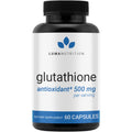 Luma Nutrition Premium Glutathione Supplement - 500Mg - L-Glutathione - Antioxidant Support - Reduced - Liver Support - 60 Capsules