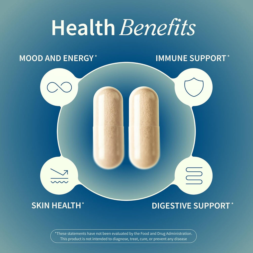 Snap Supplements Irish Sea Moss with Bladderwrack, Burdock Root & Iodine – Natural Sea Moss Supplement to Support Gut Health, Energy & Healthy-Looking Skin, 60 Vegan Capsules (1 Month Supply)