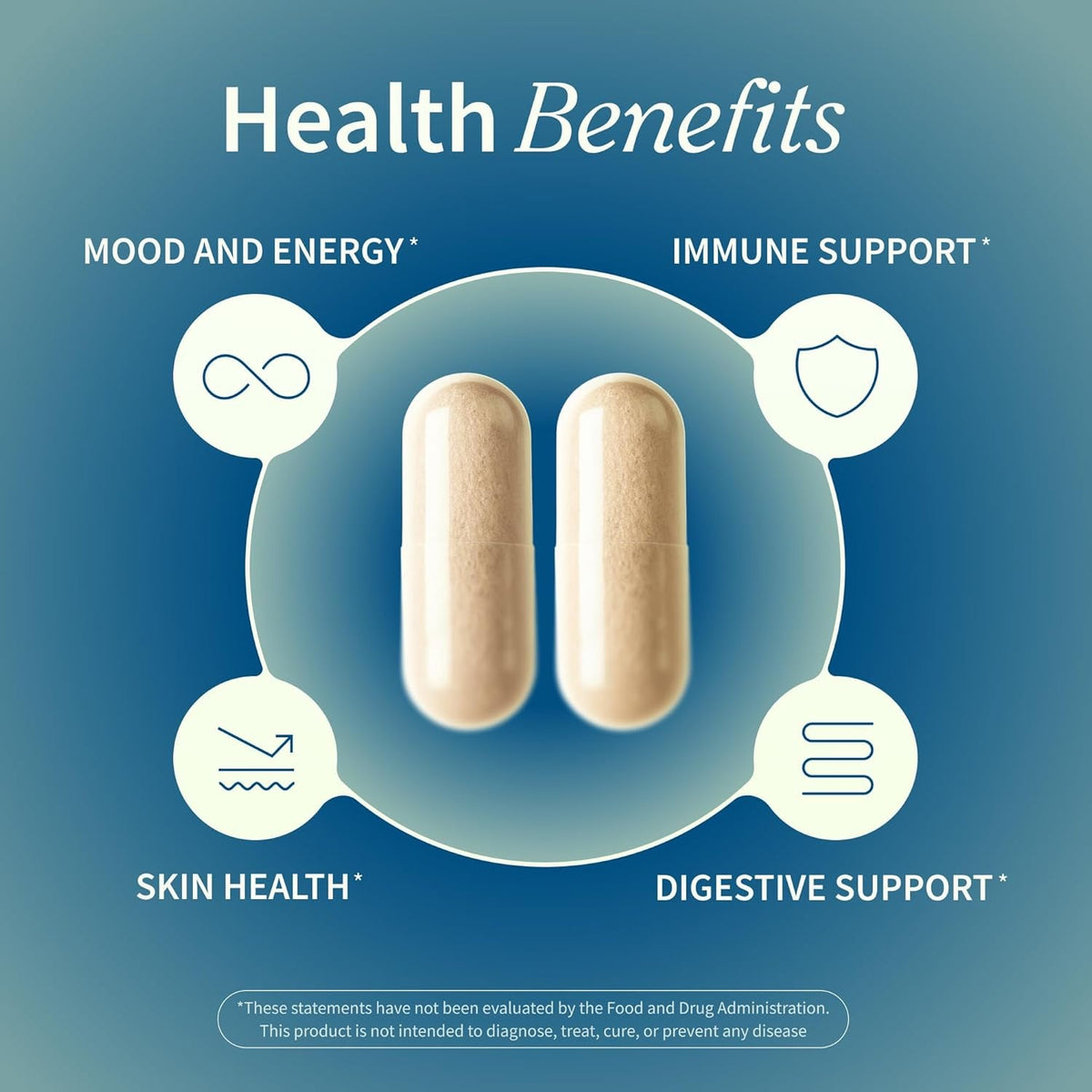 Snap Supplements Irish Sea Moss with Bladderwrack, Burdock Root & Iodine – Natural Sea Moss Supplement to Support Gut Health, Energy & Healthy-Looking Skin, 60 Vegan Capsules (1 Month Supply)