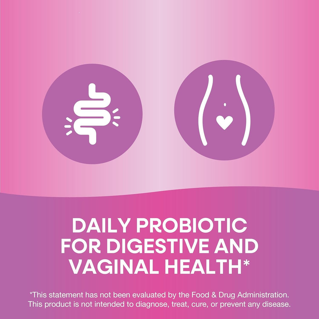 Nature'S Way Women'S Probiotic Pearls, Supports Vaginal and Digestive Health*, 1 Billion Live Cultures, Protects against Occasional Bloating & Constipation*, Easy-To-Swallow Softgels, 30 Count