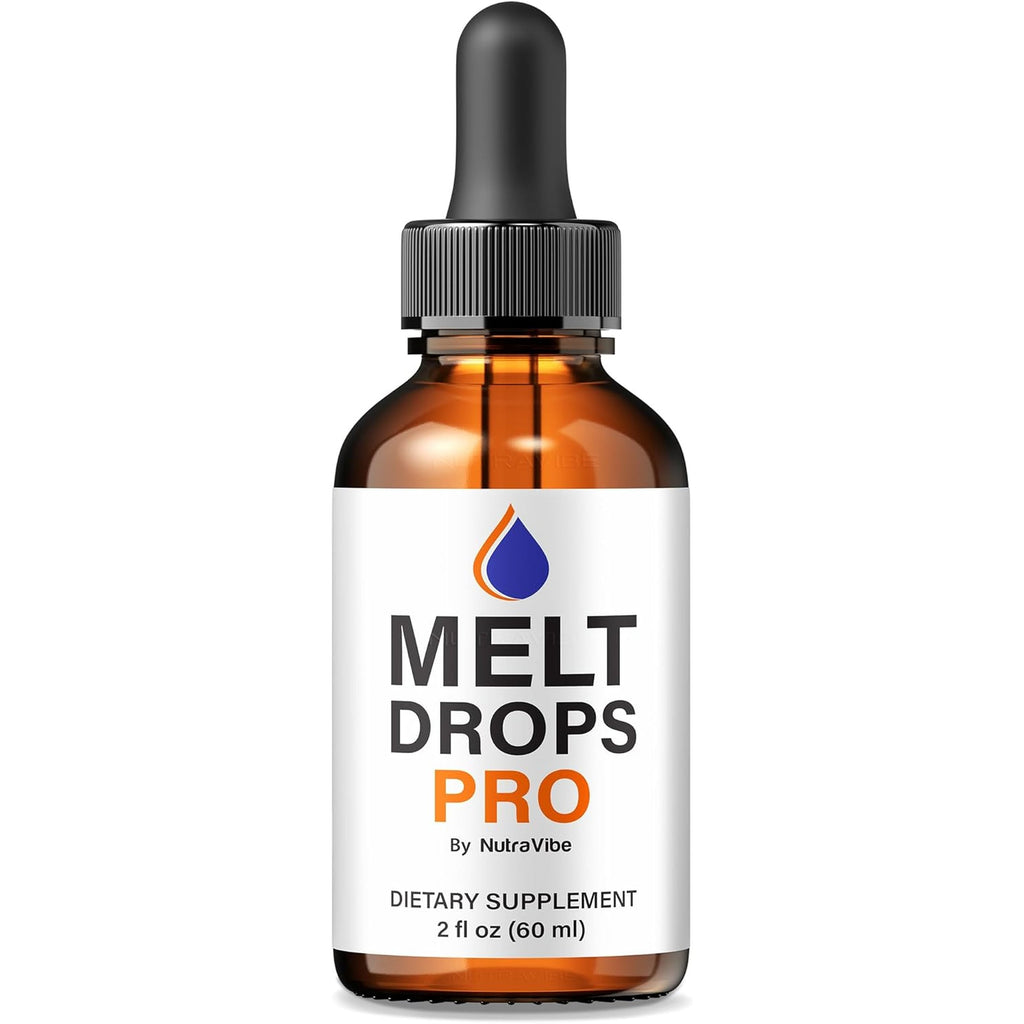 Melt Drops Pro – Meltdrops Liquid Formula for Body Balance, Fitness & Energy | Plant-Based Blend for Active Lifestyle Support | Easy-To-Use Gotas | Inspired by Pink Salt Trick (30 Servings)