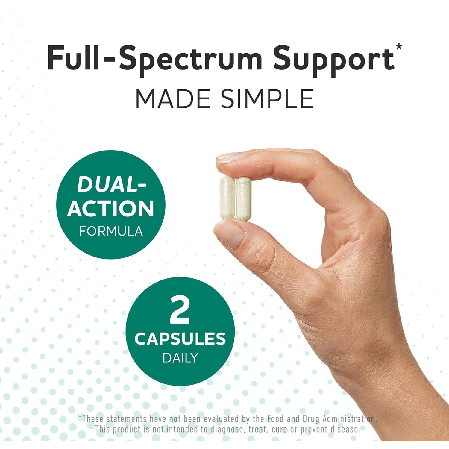 Prebiotics and Probiotics | 50 Billion CFU, 16 Probiotic Strains & Inulin Prebiotic Fiber | Delayed Release Capsules | Gut Health Support | Prebiotics and Probiotics for Women & Men | Non-Gmo | 60 Ct
