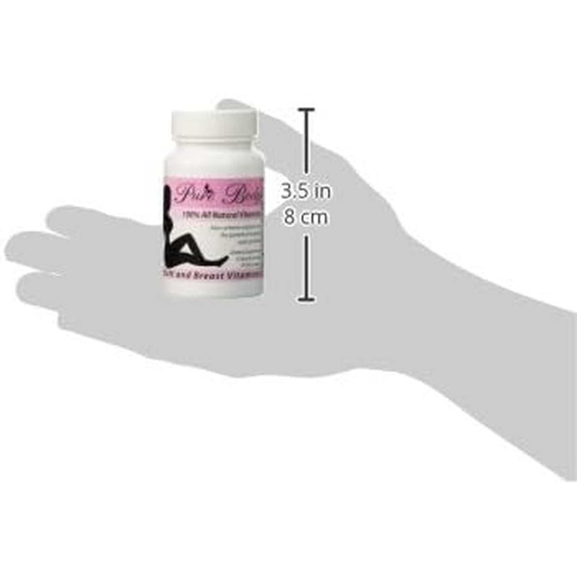 #1 Butt Enhancer and Breast Enhancer Vitamins – Butt Growth & Breast Enhancement Pills for Slim Waist, Bigger Butt & Bigger Breast – Purebody Vitamins All-In-1 BBL Pills for Fast Booty & Breast Growth
