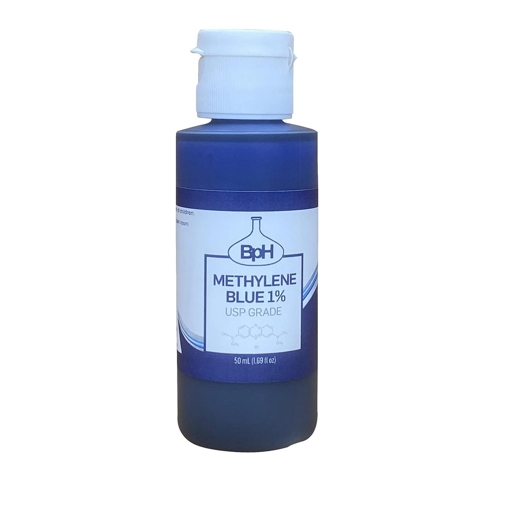 Methylene Blue, 1% USP Grade, 50 Ml (1.69 Fl Oz); 3Rd Party Tested; for Academic and Analytical Applications