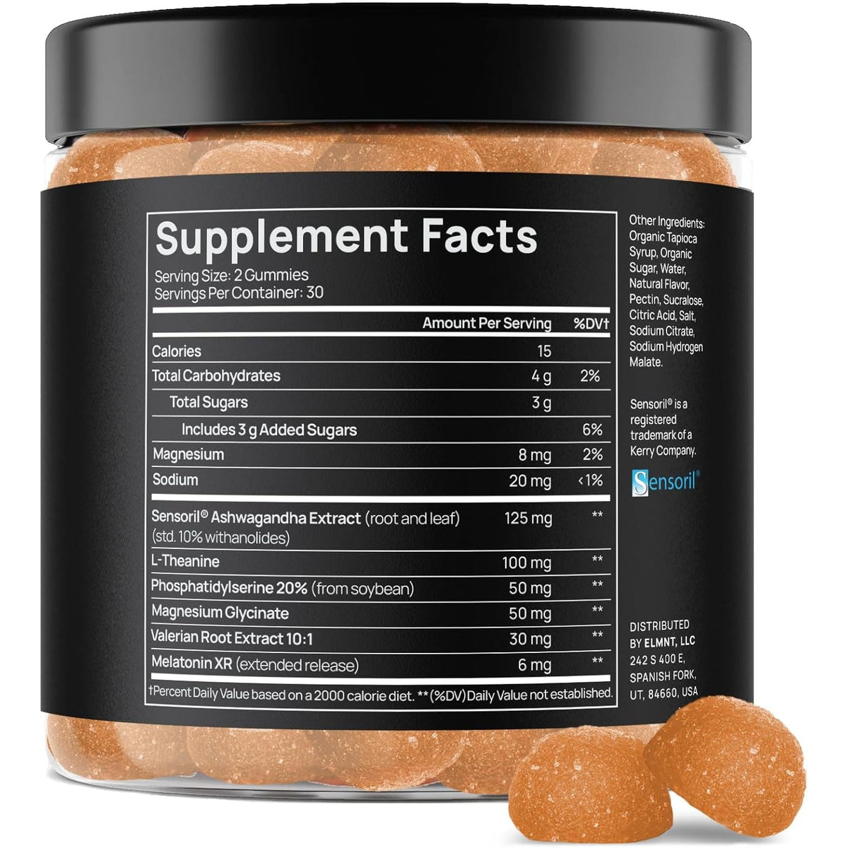 2,450Mg Extra Strength Melatonin XR Sleep Gummies W. Slow Release Melatonin, Magnesium Theanine & Sensoril Ashwagandha - Time Release Melatonin Gummies Natural Sleep Aid for Adults Gomitas Para Dormir
