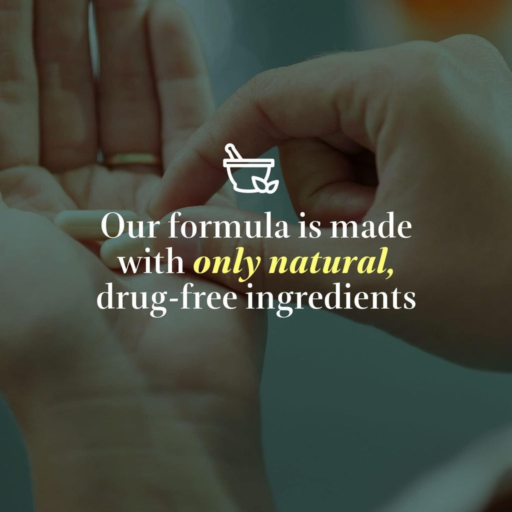 Muscle Ezze plus - Day or Night Use Natural Relaxant - Gluten-Free - 60 Veg. Capsules